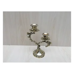 Fashion Articles Religieux JP Le chandelier 2 flammes -