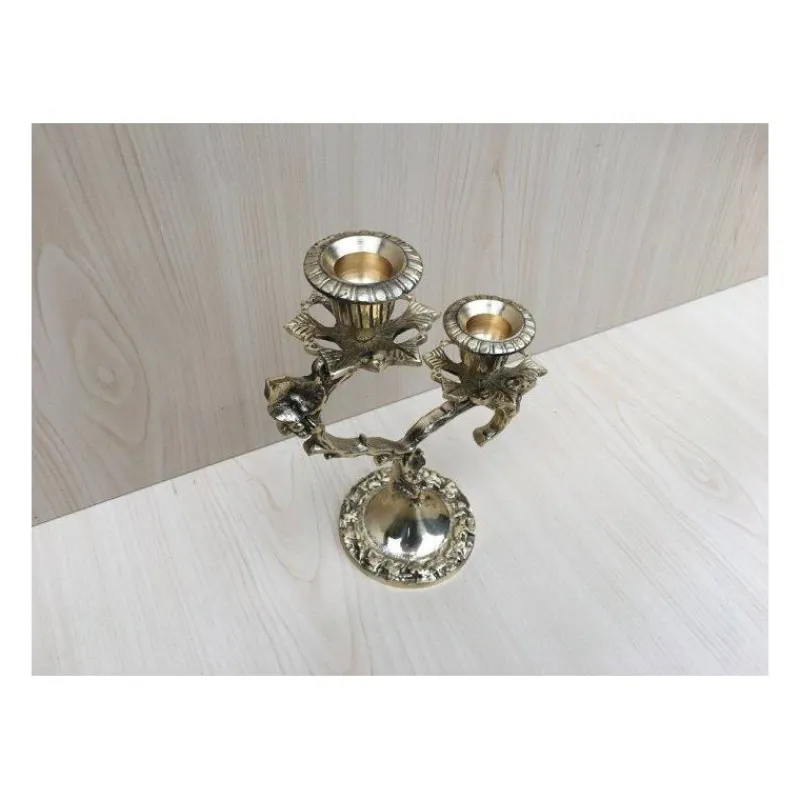 Fashion Articles Religieux JP Le chandelier 2 flammes -