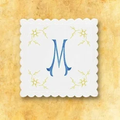 Best Articles Religieux JP linge d'autel brodée mariale