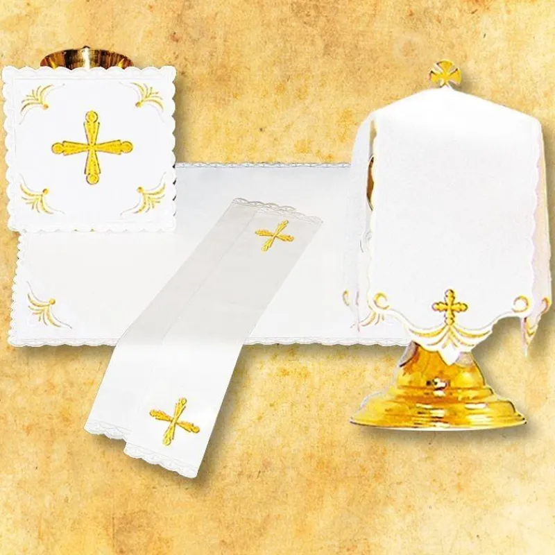 Cheap Articles Religieux JP linge d'autel brodée pour église