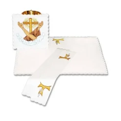 Best Articles Religieux JP linge d'autel set liturgique franciscain