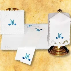 Cheap Articles Religieux JP linge de autel brodée motif mariale
