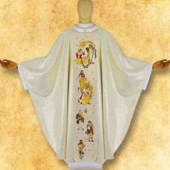 New Articles Religieux JP Magnifique chasuble pour Noël