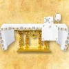 Discount Articles Religieux JP nappe autel brodée dorée