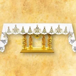 Clearance Articles Religieux JP nappe brodée pour église Gloria