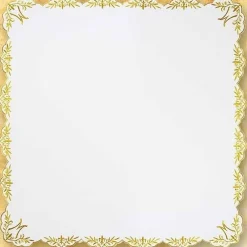 Shop Articles Religieux JP nappe carre brodée mariale pour église