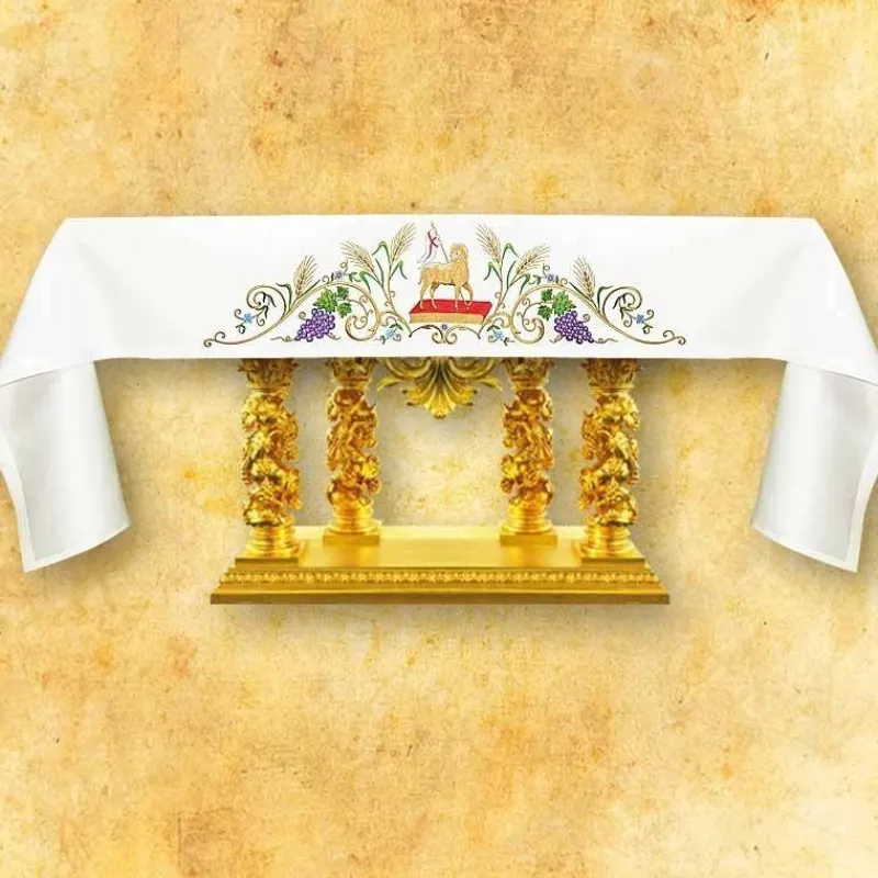 New Articles Religieux JP nappe d'autel