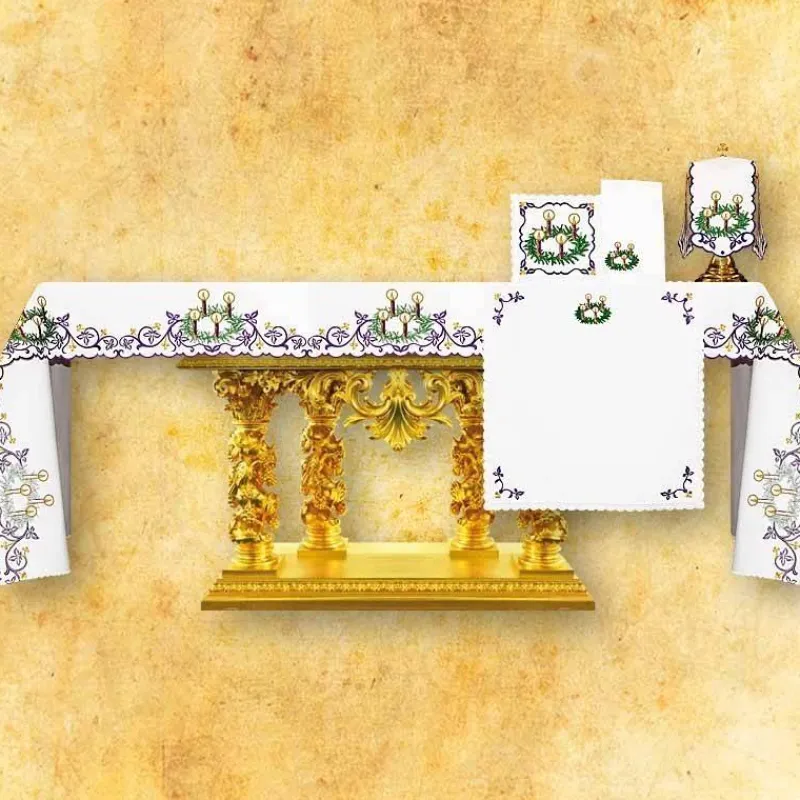 Flash Sale Articles Religieux JP nappe d'autel avent