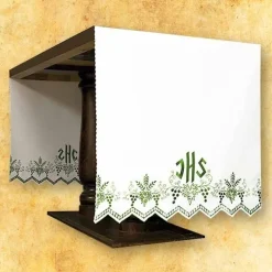 New Articles Religieux JP nappe d'autel brodée