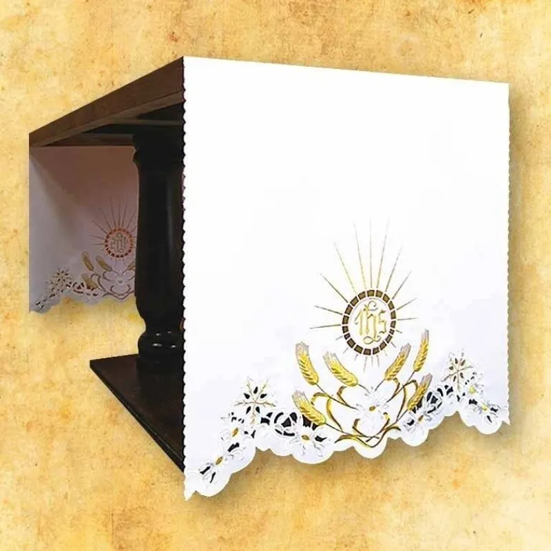 Best Sale Articles Religieux JP nappe d'autel brodée