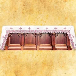 Sale Articles Religieux JP nappe d'autel brodée