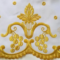 New Articles Religieux JP nappe d'autel brodée dorée