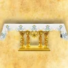 Discount Articles Religieux JP nappe d'autel brodée mariale