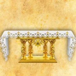 Outlet Articles Religieux JP nappe d'autel brodée pour église