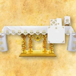 Cheap Articles Religieux JP nappe d'autel brodée pour messe