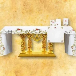 Outlet Articles Religieux JP nappe d'autel brodée Pâques