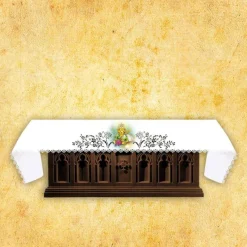 Store Articles Religieux JP Nappe d'autel - Calice et pain