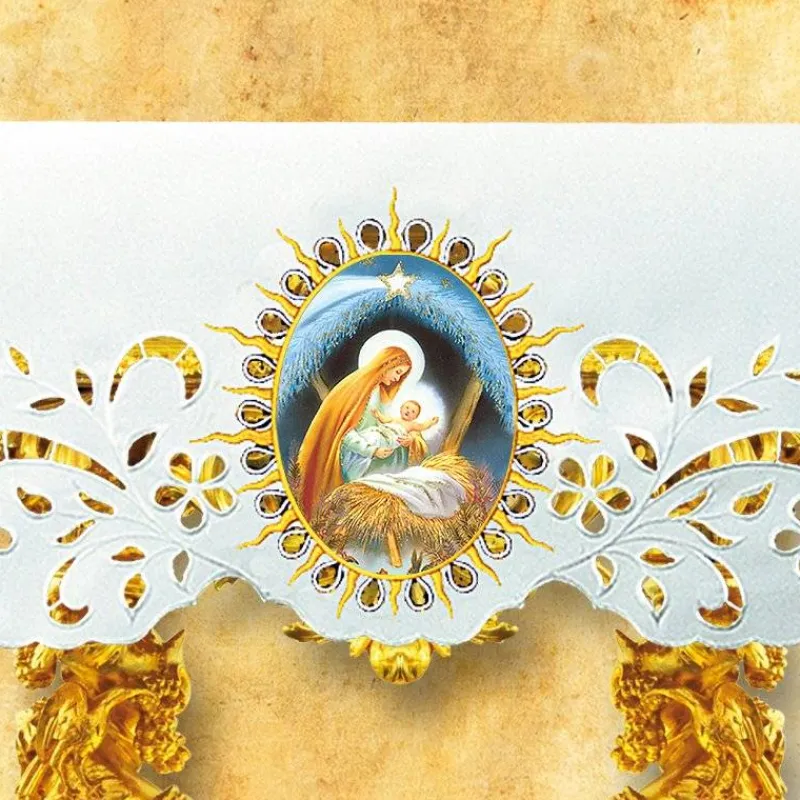 Online Articles Religieux JP Nappe d'autel - Noël 5 -