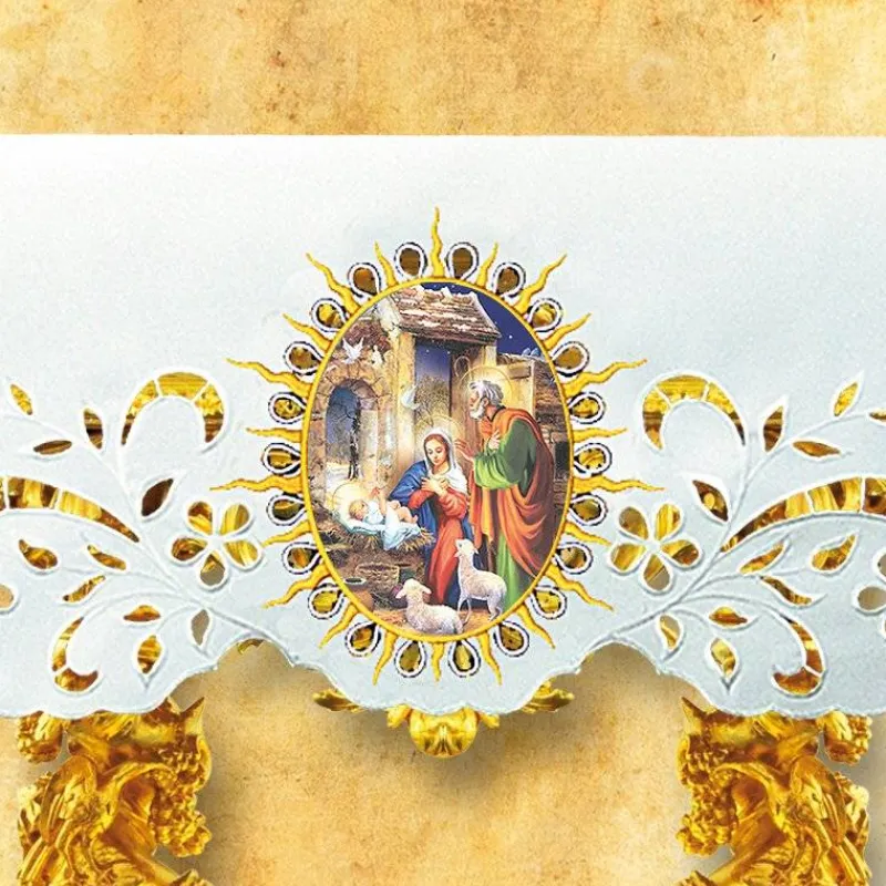 Flash Sale Articles Religieux JP Nappe d'autel - Noël 3 -