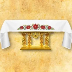 Flash Sale Articles Religieux JP nappe d'autel pour église avec motif Noël