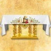 Fashion Articles Religieux JP nappe d'autel pour église avec motif Noël