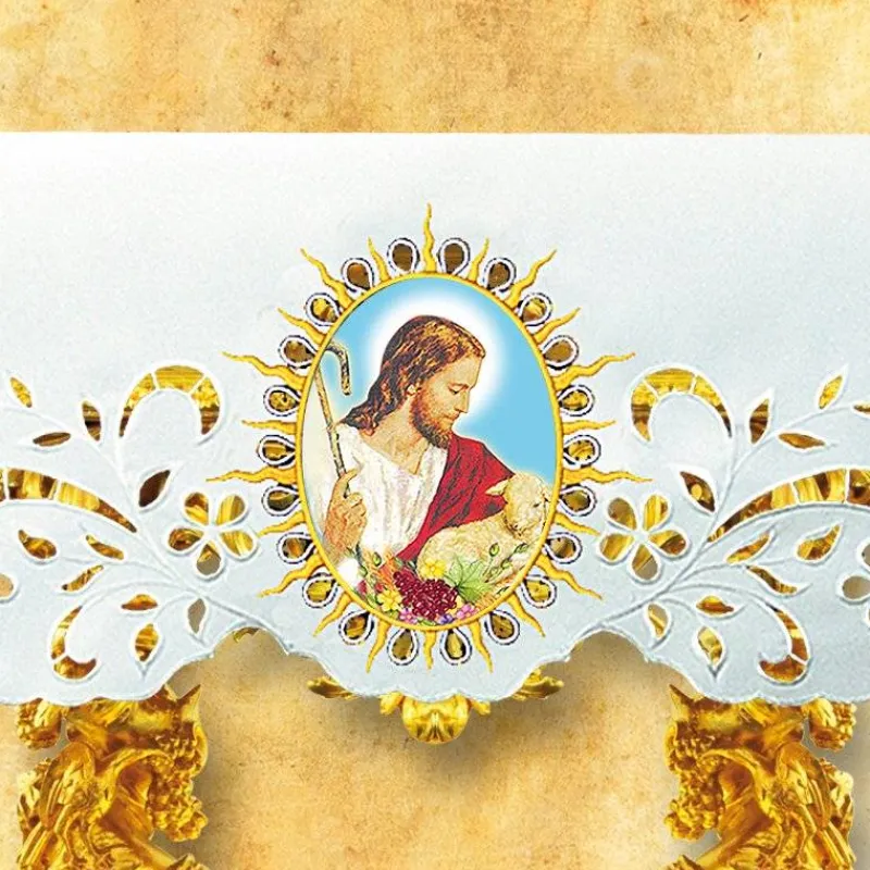 Online Articles Religieux JP Nappe d'autel - Pâques 6 -