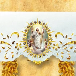 Best Sale Articles Religieux JP Nappe d'autel - Pâques 14 -