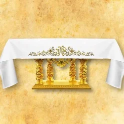 Shop Articles Religieux JP Nappe pour autel a église motif Noël