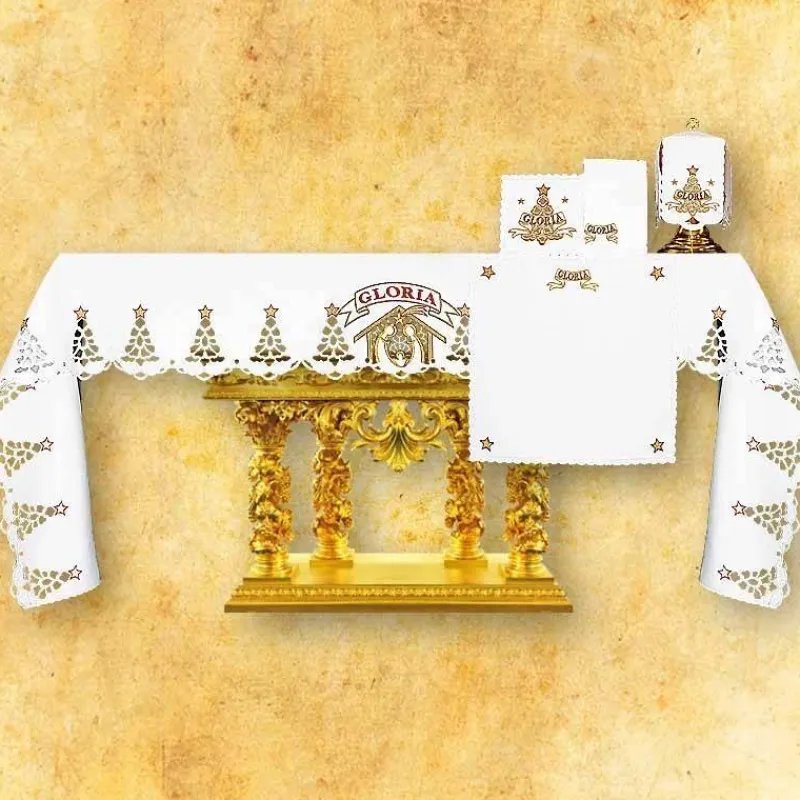 Best Articles Religieux JP nappe pour messe Noël