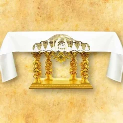 New Articles Religieux JP NAPPES-D'AUTEL-messe-eglise-noel-broderie-
