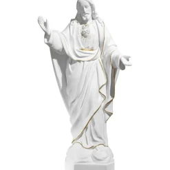 Sale Articles Religieux JP sacre cœur statue