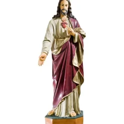 Flash Sale Articles Religieux JP sacre cœur statue jésus christ
