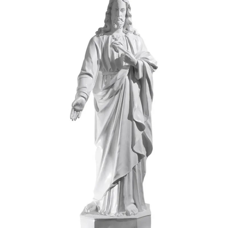 Flash Sale Articles Religieux JP sacre cœur statue jésus christ