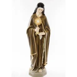 Best Articles Religieux JP Sainte Claire avec le Sacrament statue