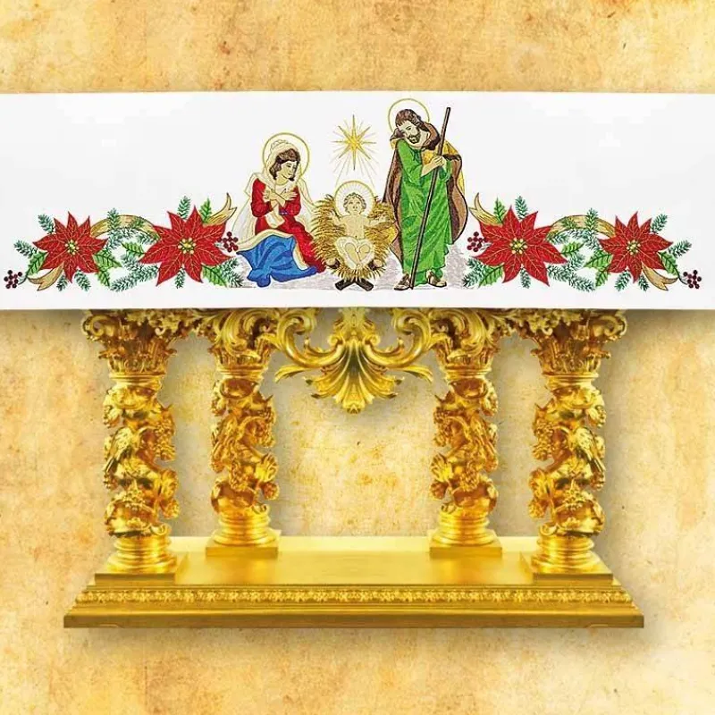 Shop Articles Religieux JP Sainte Famille nappe d'autel pour église