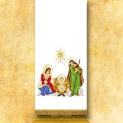 Sale Articles Religieux JP sainte famille voile de lutrin