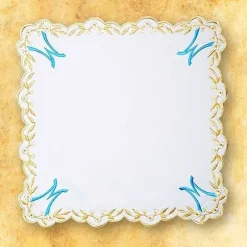 Shop Articles Religieux JP serviette autel brodée mariale