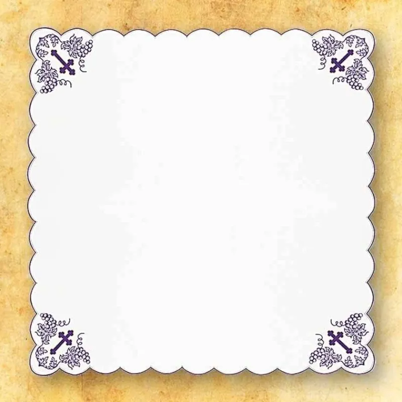 Flash Sale Articles Religieux JP serviette d'autel brodée