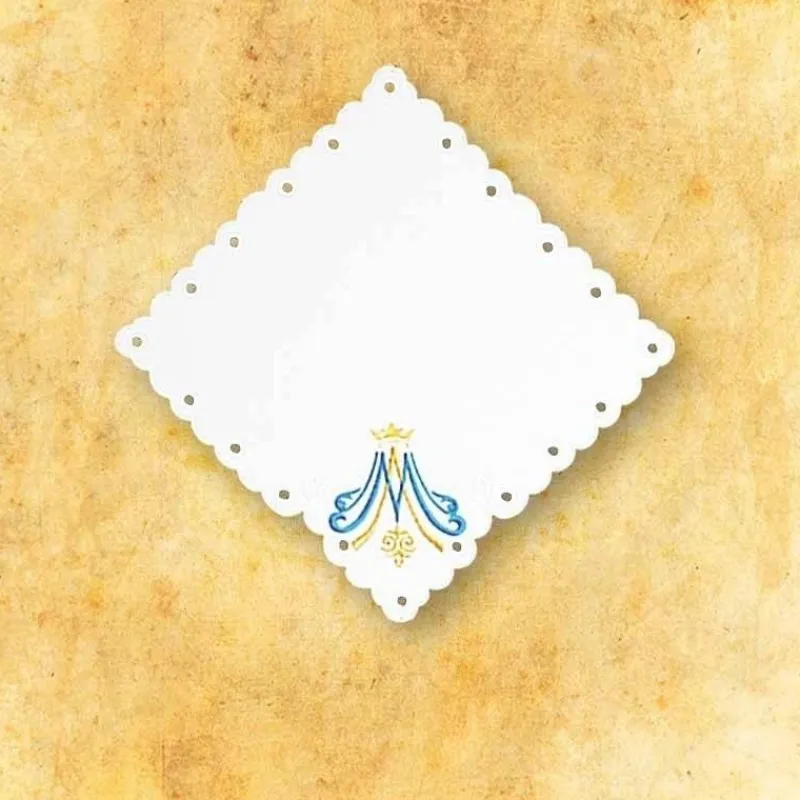 Flash Sale Articles Religieux JP serviette d'autel brodée mariale