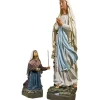 Shop Articles Religieux JP statue notre dame de lourdes avec sainte bernadette