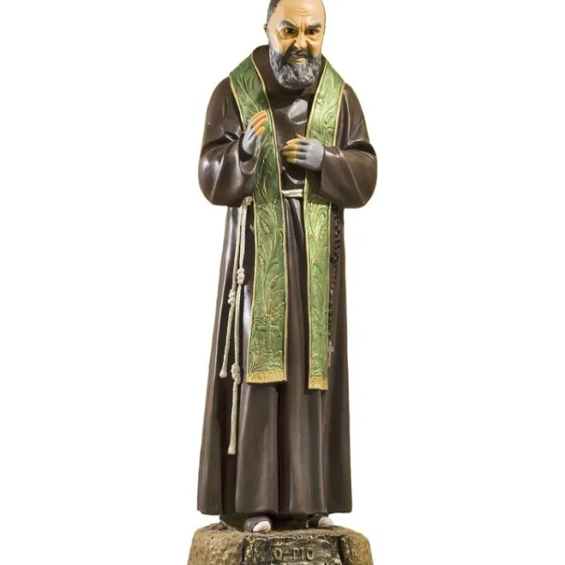 Shop Articles Religieux JP Statue Padre Pio réalise en résine