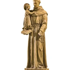 Best Articles Religieux JP statue saint Antoine avec Pain