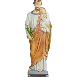 Best Sale Articles Religieux JP Statue saint Joseph avec Jésus 38 cm hauteur
