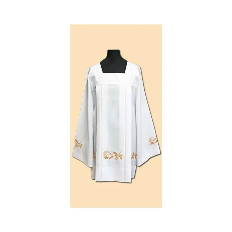 Discount Articles Religieux JP Surplis de prêtre avec broderie -