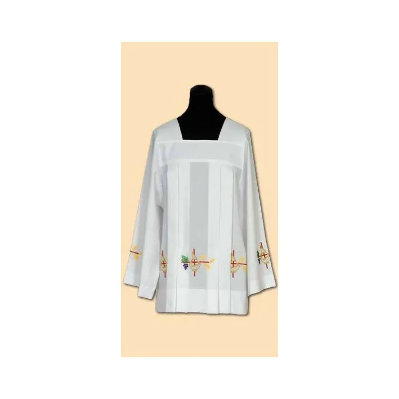 Hot Articles Religieux JP Surplis de prêtre avec broderie -