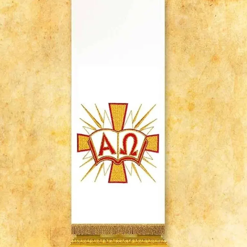 Discount Articles Religieux JP Voile de lutrin Alpha & Omega - 10 -