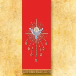 Best Articles Religieux JP Voile de lutrin rouge saint esprit
