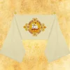 Hot Articles Religieux JP voile huméral avec motif Agneau de Dieu